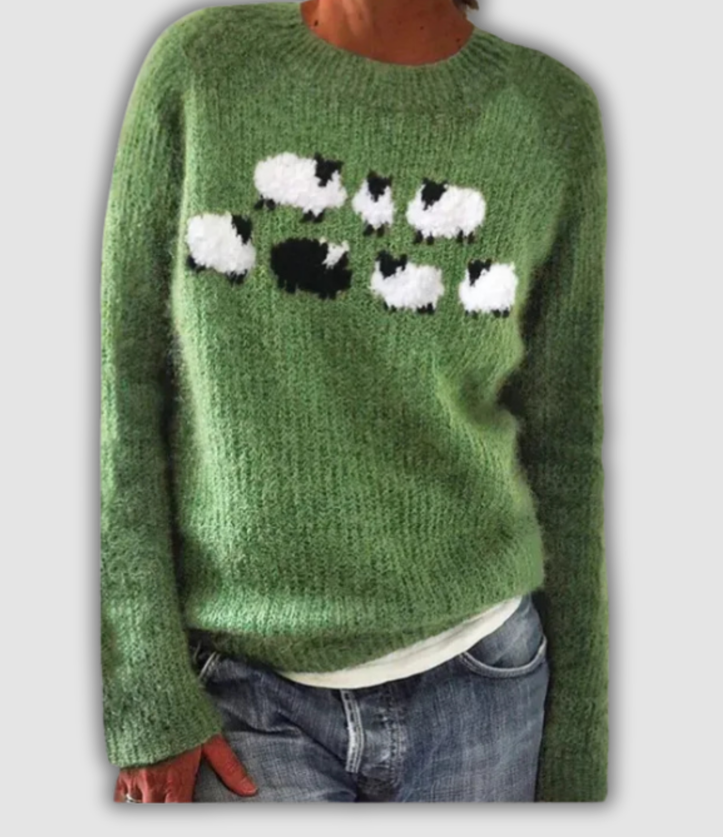 Melissa - Wygodny Retro Sweter